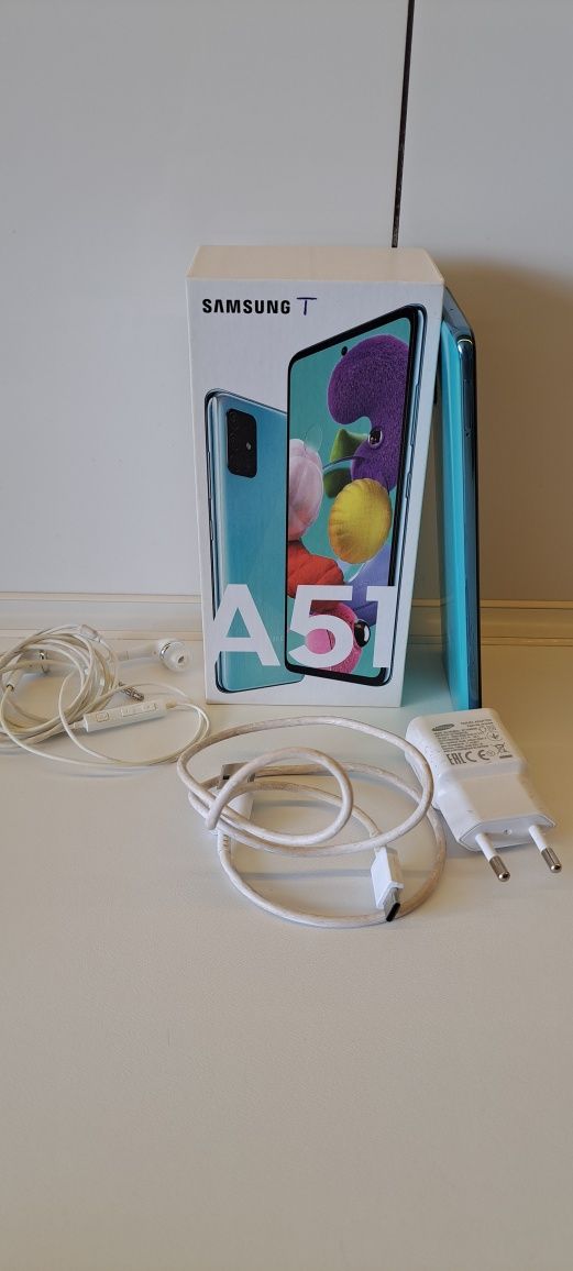 Samsung Galaxy A51 Niebiski