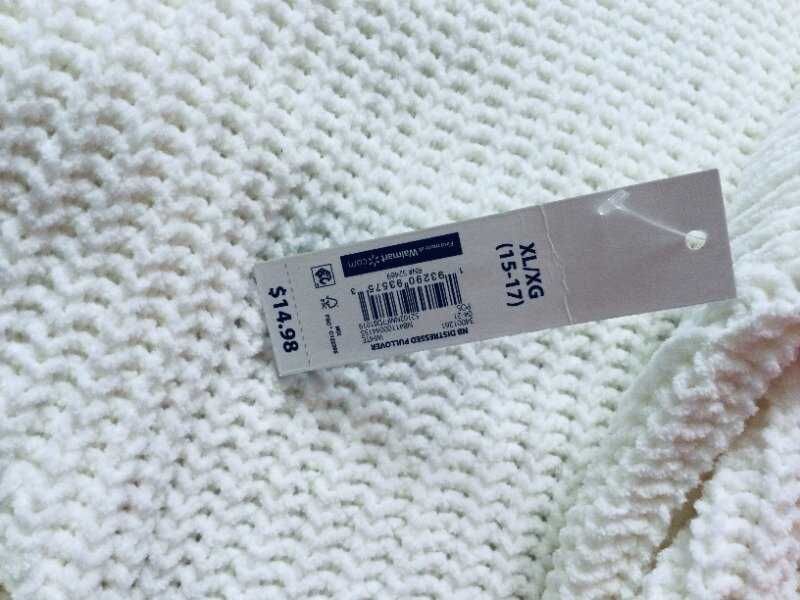 Primark, серія Nobo жіночий светр крупної в'язки, теплий, білосніжний