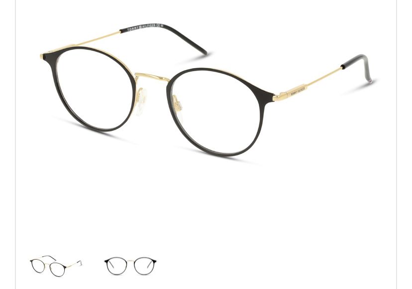 Okulary korekcyjne Tommy Hilfiger model 1771 Czarne