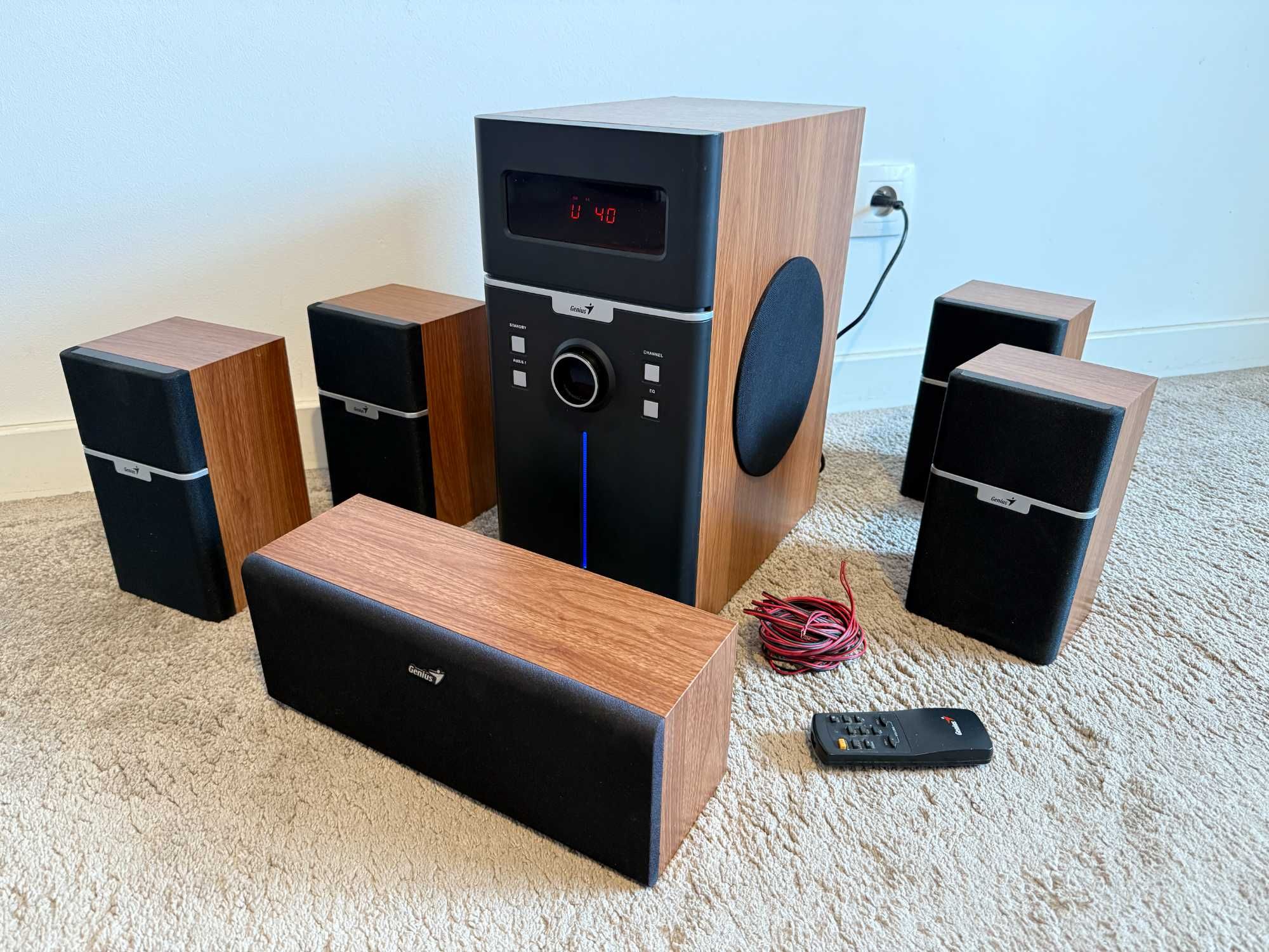 Głośniki Genius SW-HF5.1 5100 Zestaw 170W