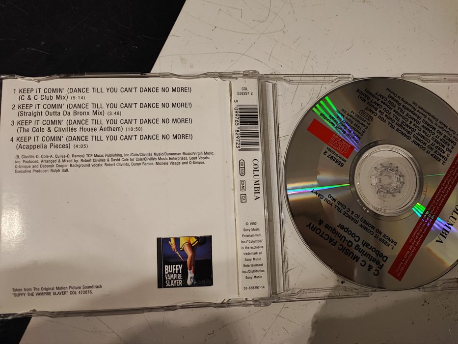 C + c music factory -plyta CD singel