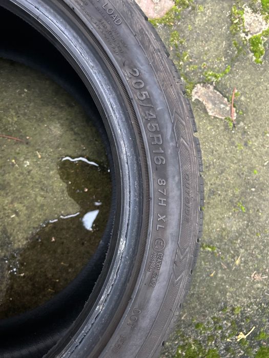 Opony zimowe - cztery sztuki