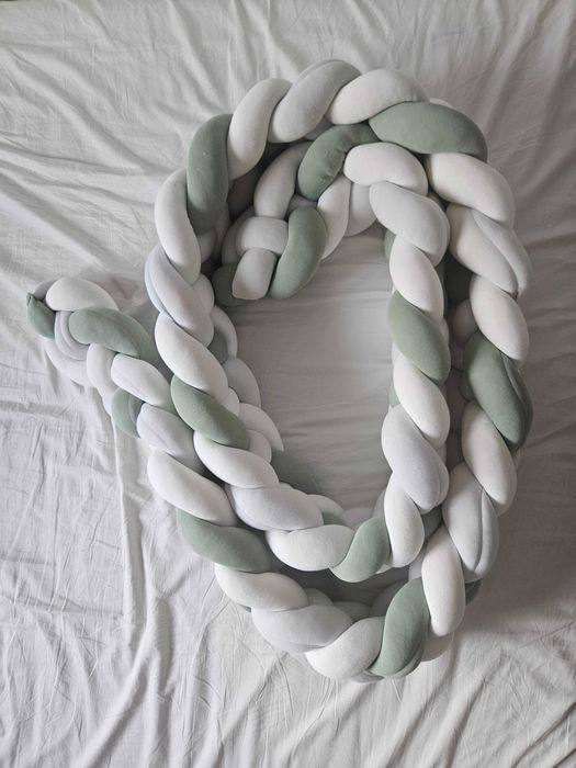 Warkocz do łóżeczka 380cm dziecięcego