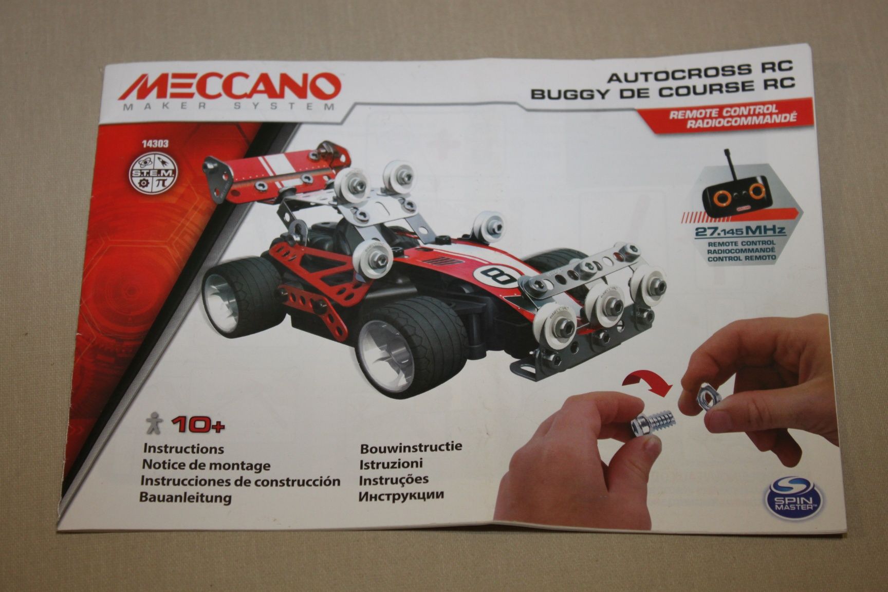 Meccano радиоуправляемая модель France Autocross RC