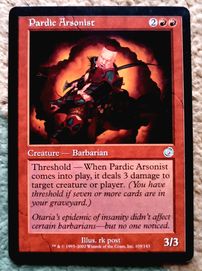 Pardic Arsonist - Torment - Near Mint Magic the Gathering