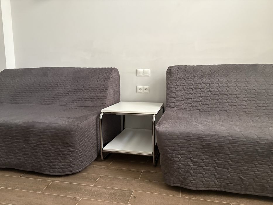 Sofa rozkładana z materacem