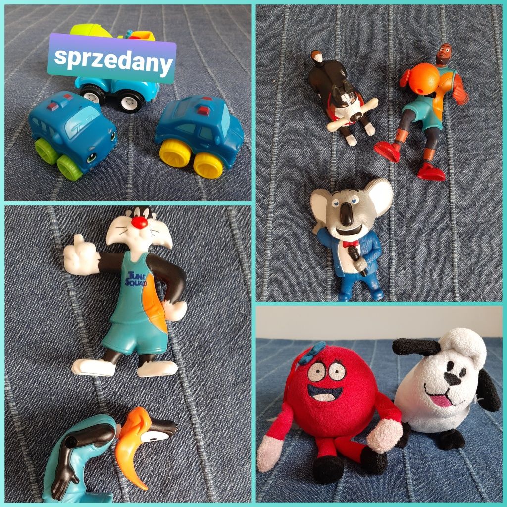 Zabawki/figurki/pluszaki/samochody