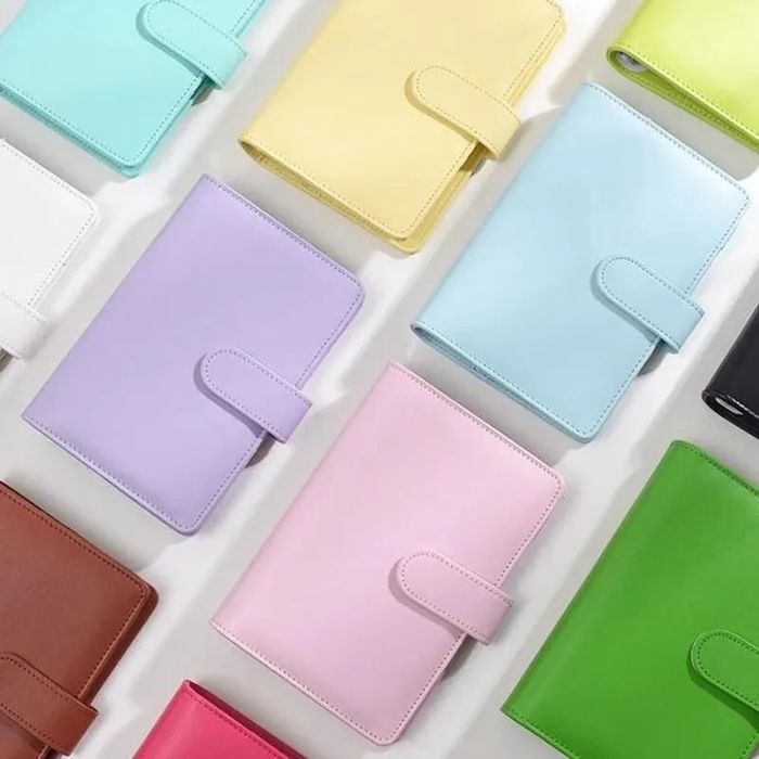 Budżetownik  / Planer  / Segregator / Notatnik / Liliowy /+ 6 kopert n