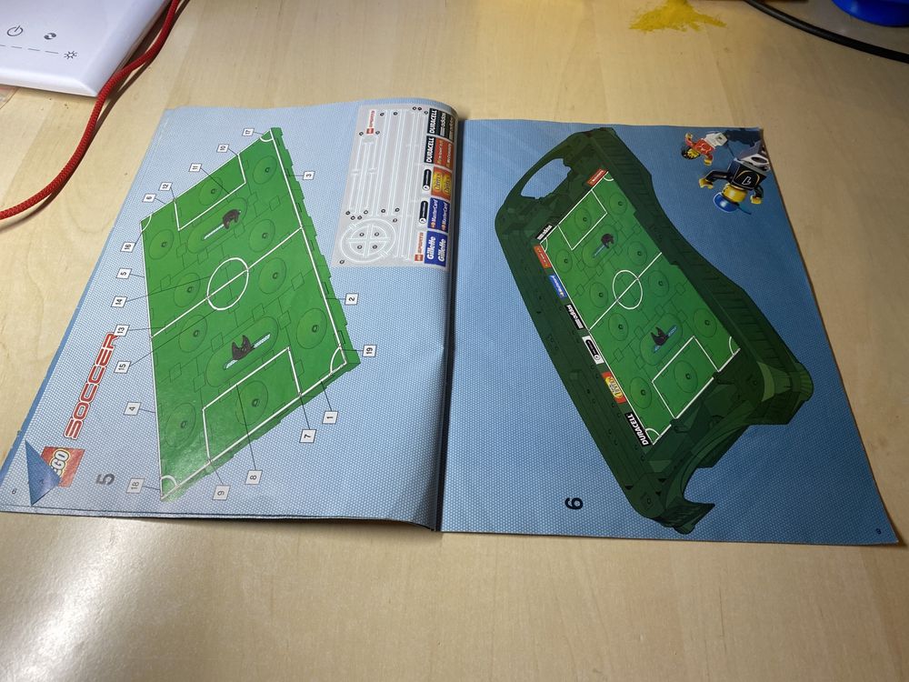 Lego 3569 Grand Soccer Stadium - instrukcja