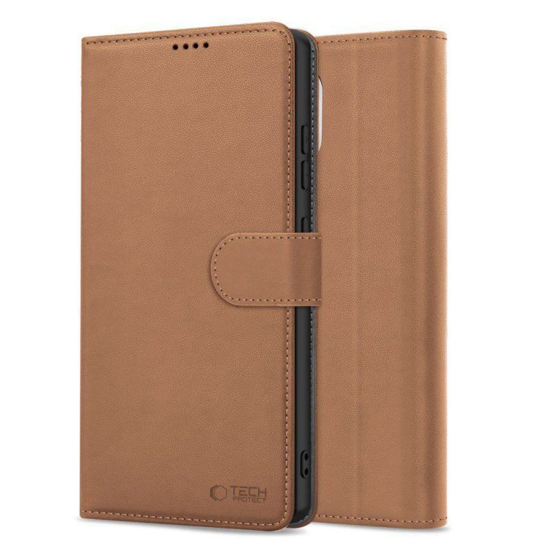 Tech-Protect Wallet Galaxy A56 5G Brown