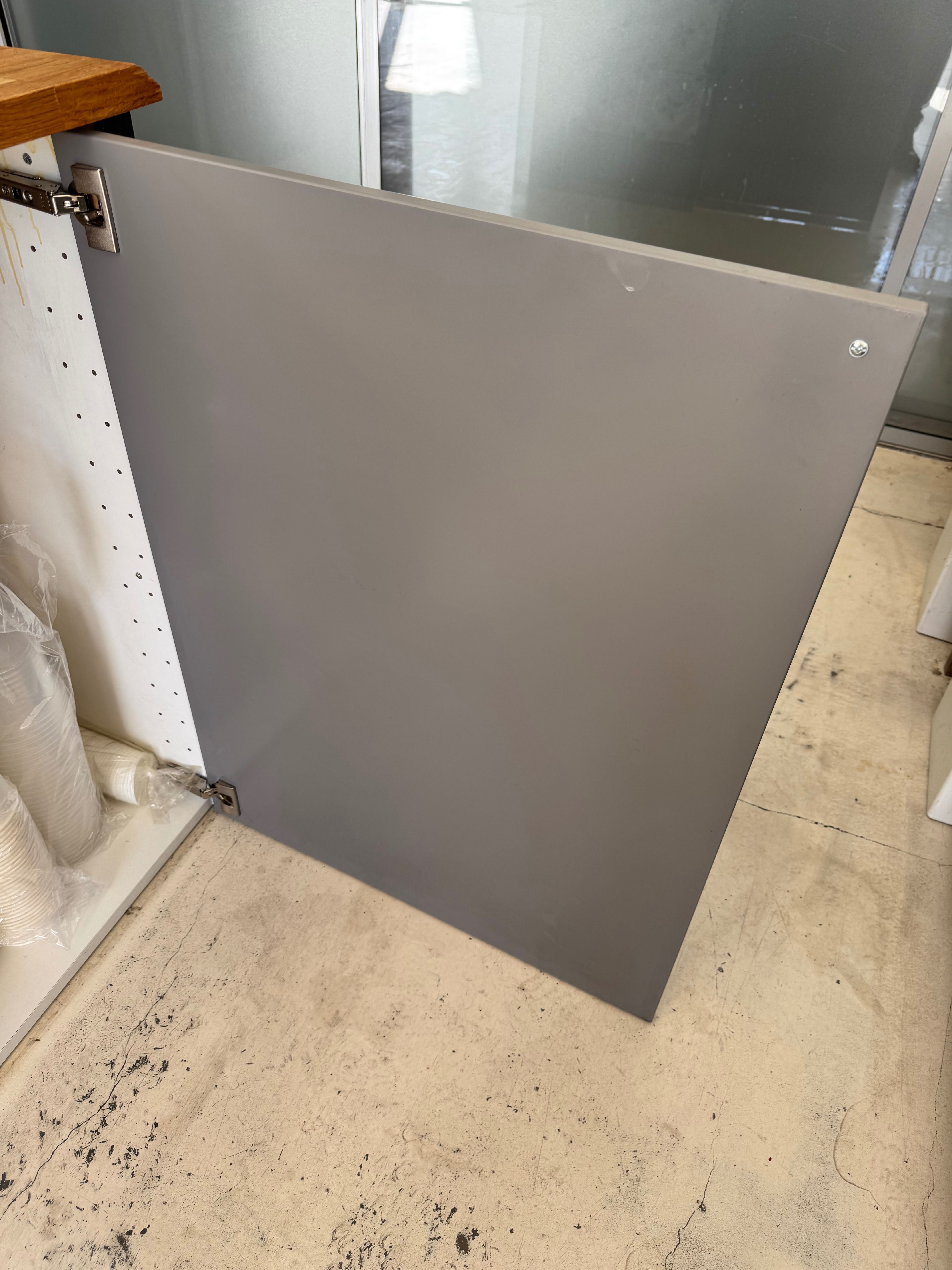 Szare fronty ikea BODBYN 60x80 302.210.43