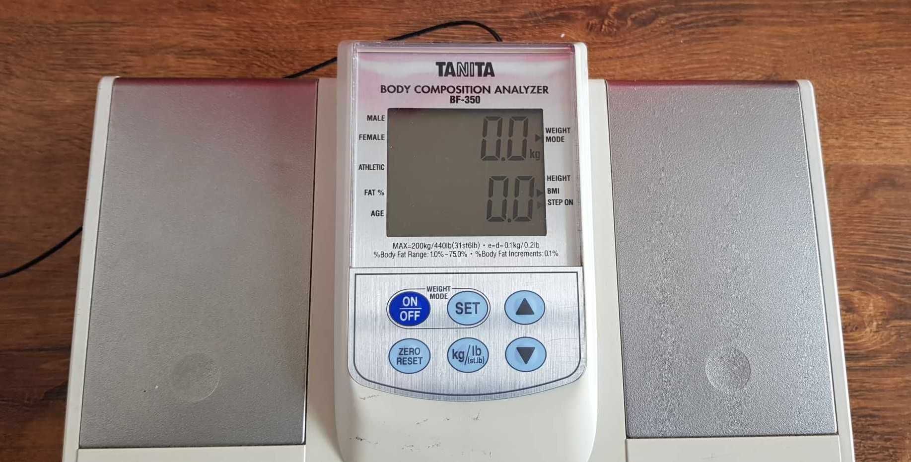 TANITA BF 350 analizator składu ciała i waga Dietetyk Gabinet