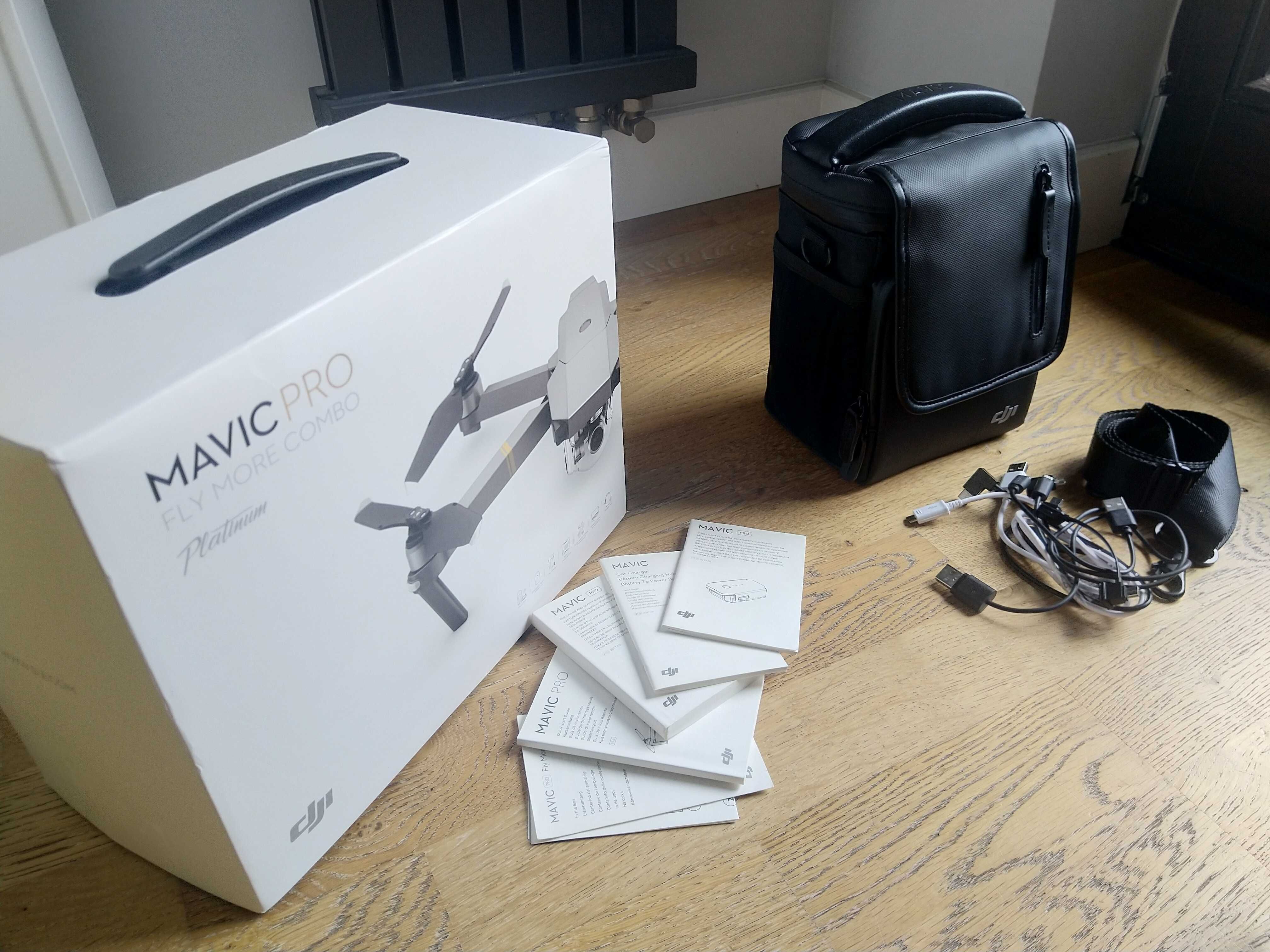 Dron DJI Mavic Pro Platinum Fly More Combo 4K