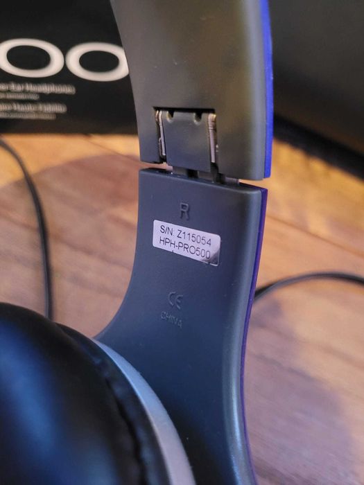 Headphones Yamaha HPH-PRO500 (Sem sinais de uso)