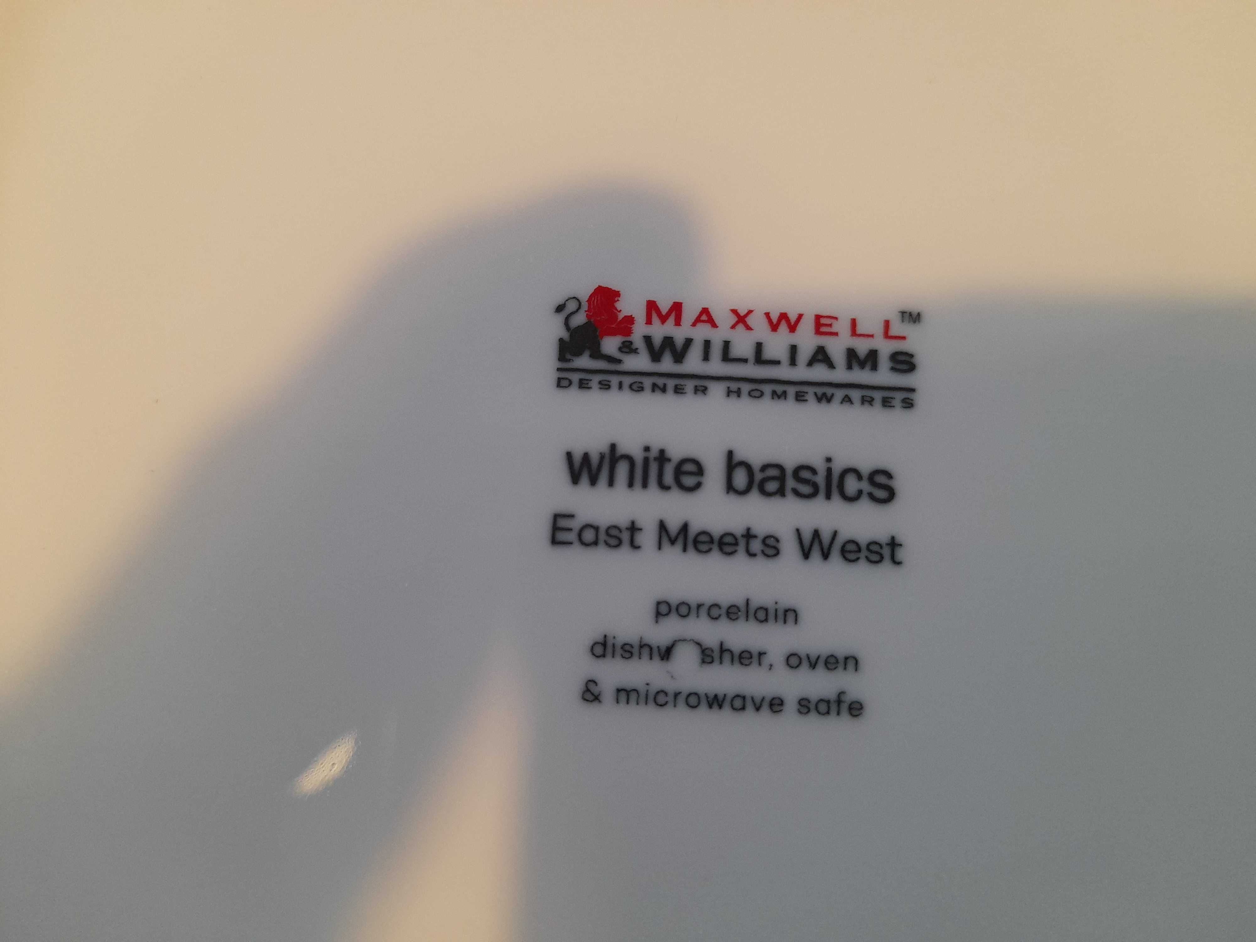 Maxwell Williams white basics east meets west talerz do zupy 20,5cm