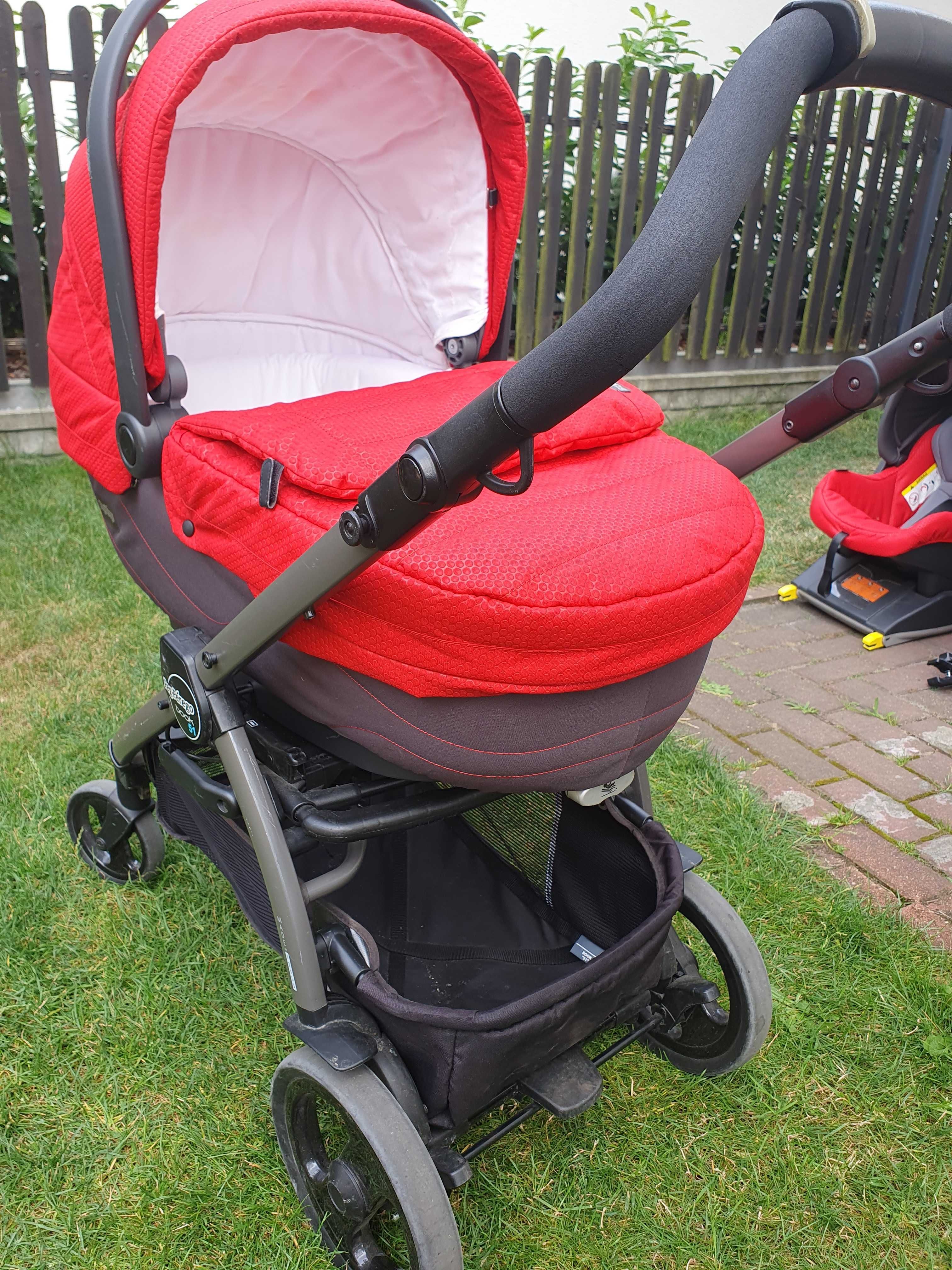 Wózek Peg Perego Book 51 3 w 1 + ISOFIX + akcesoria