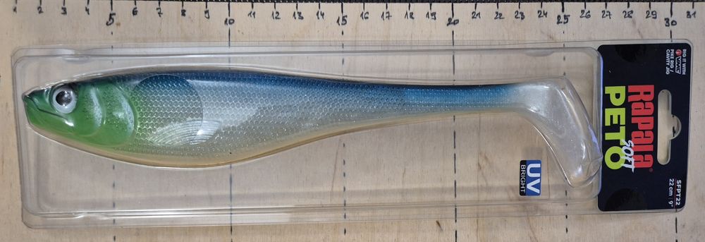 Z312 - zestaw 4 gum 20-23cm - Westin, Abu, Rapala