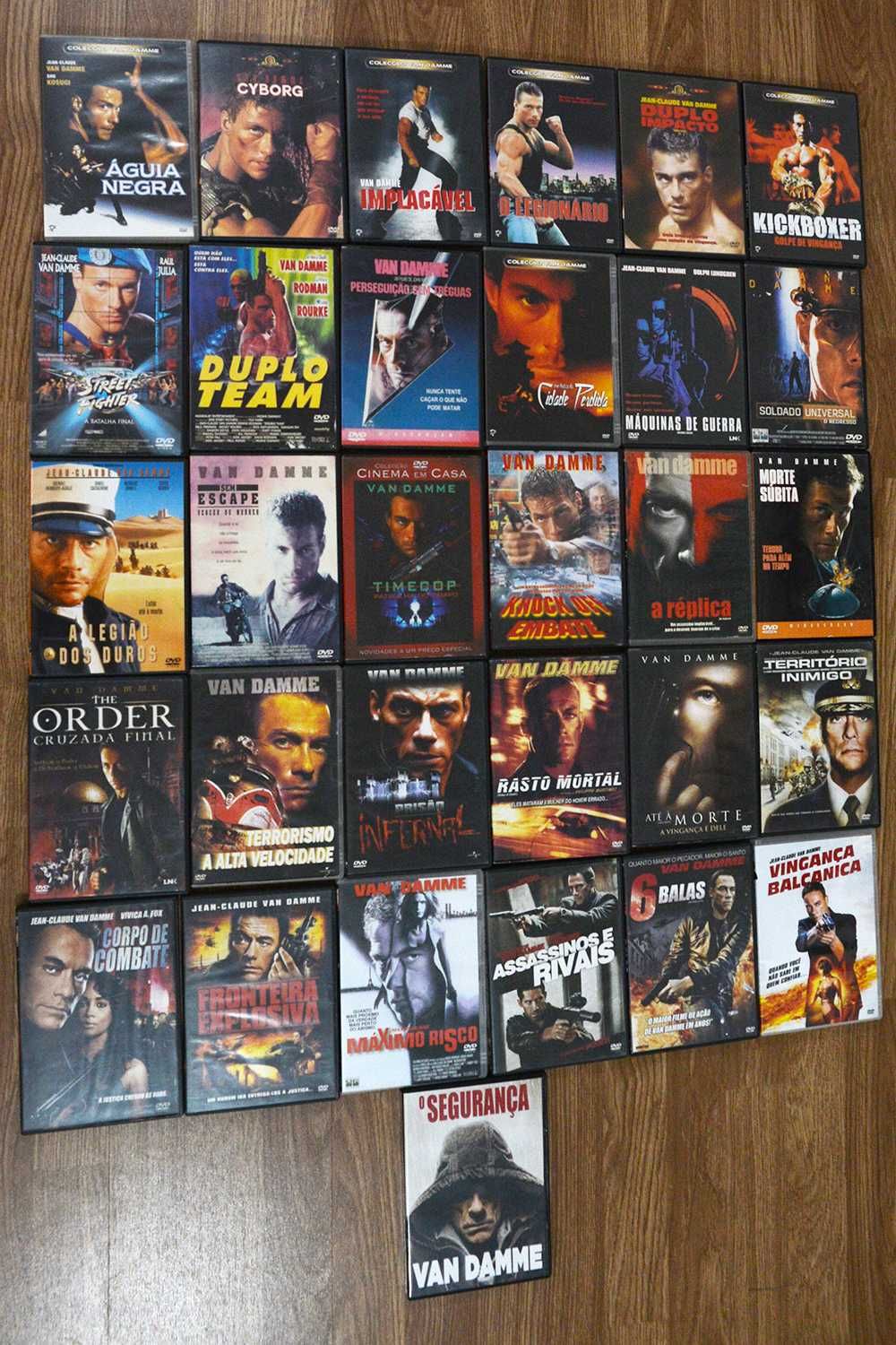 Van Damme DVD`S Originais