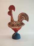 Galo de Barcelos em faiança