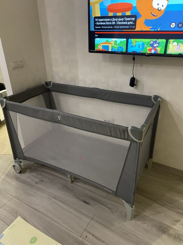 Манеж carrello piccolo grey