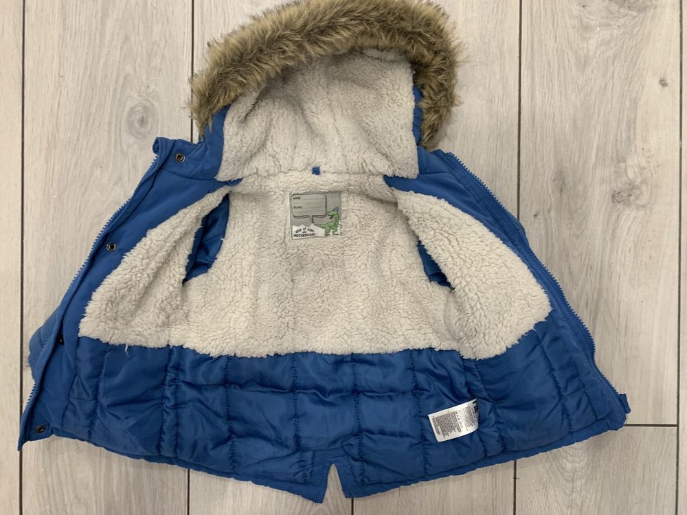 Kurtka zimowa parka Mothercare rozmiar 9-12M