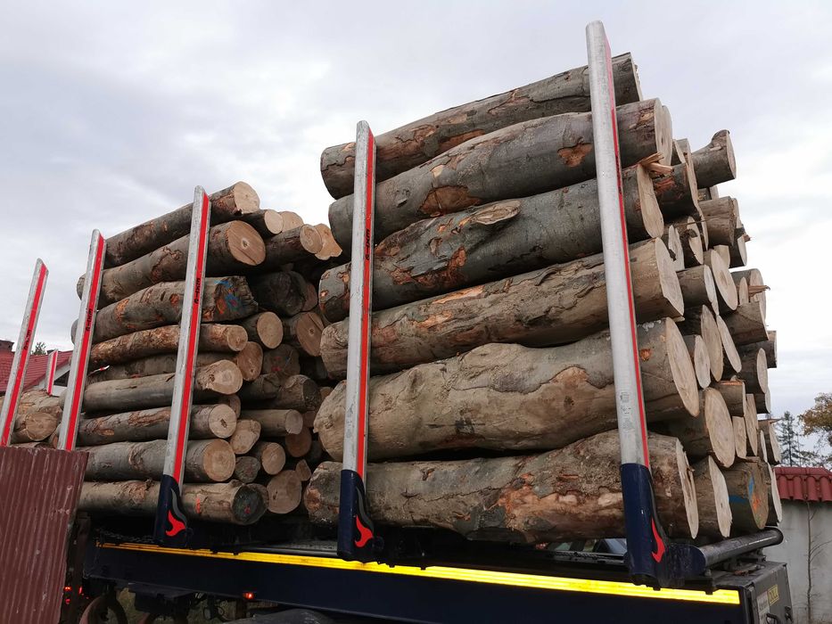 Drewno Opałowe Kominkowe Buk Grab Sezonowany Transport