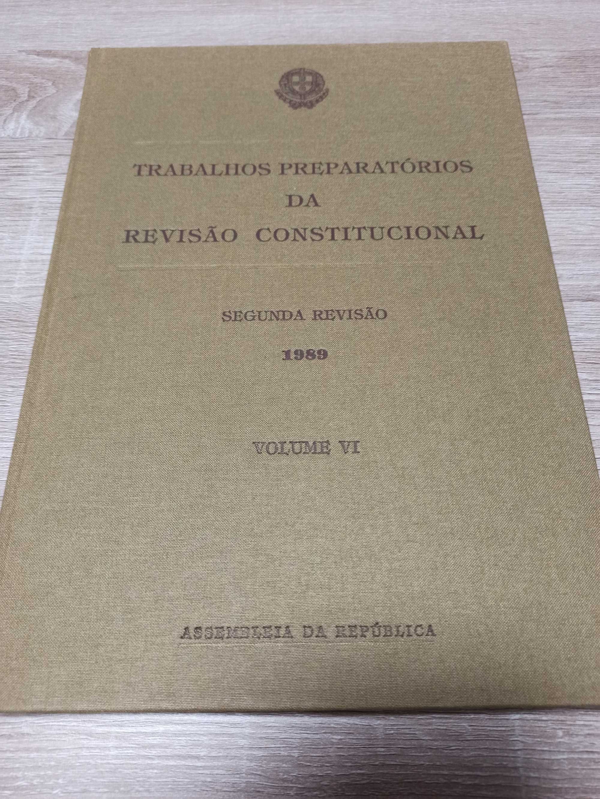 Revisão Constitucional (1989) - Trabalhos Preparatórios