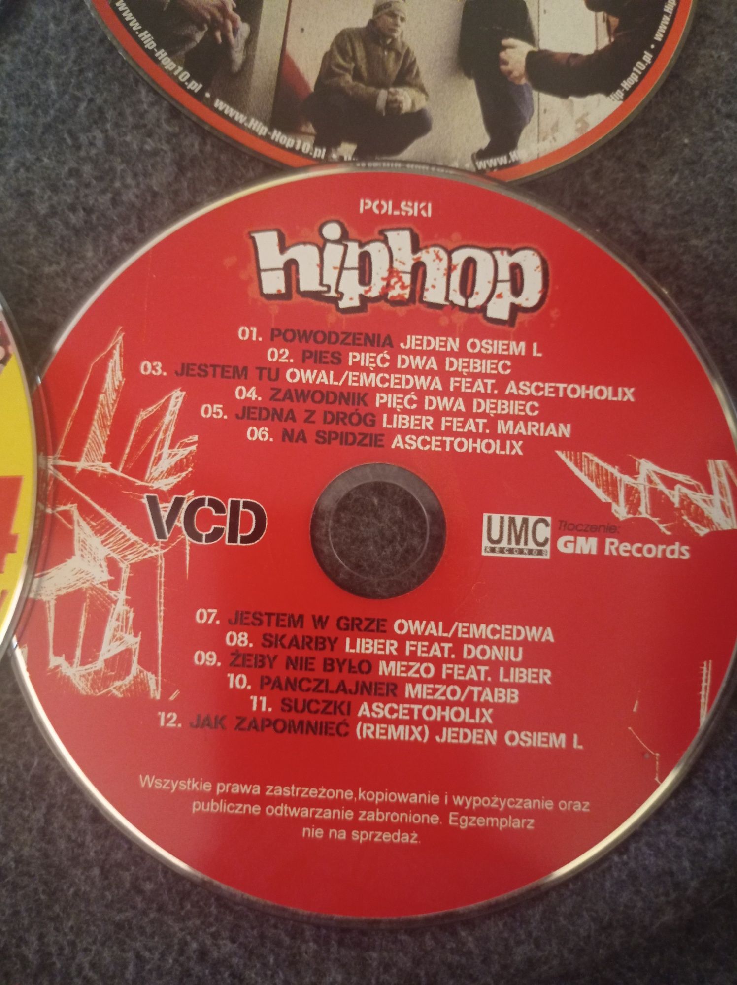 Polski hip hop, 4 x płyty CD