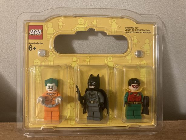 Lego minifigurki Batman Joker Robin nowe w opakowaniu bam