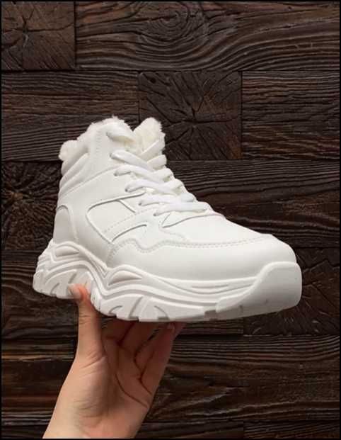 АКЦІЯ Черевики жіночі утеплені зимові з хутром 35 - 41 розмір