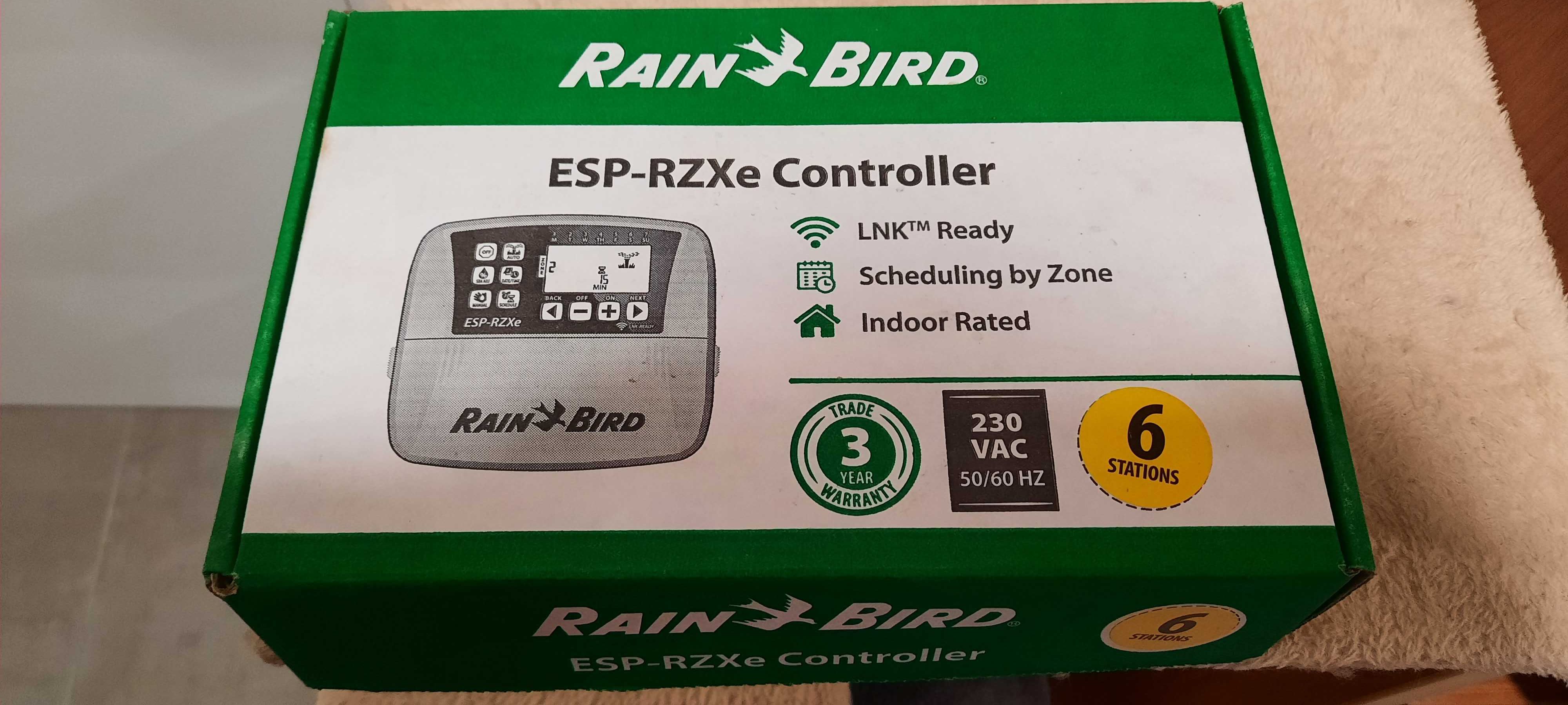 Sistema de rega automático (como novo) Rainbird ESP-RZXe