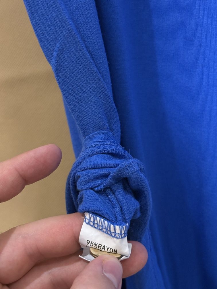 Niebieska bluzka damska xl