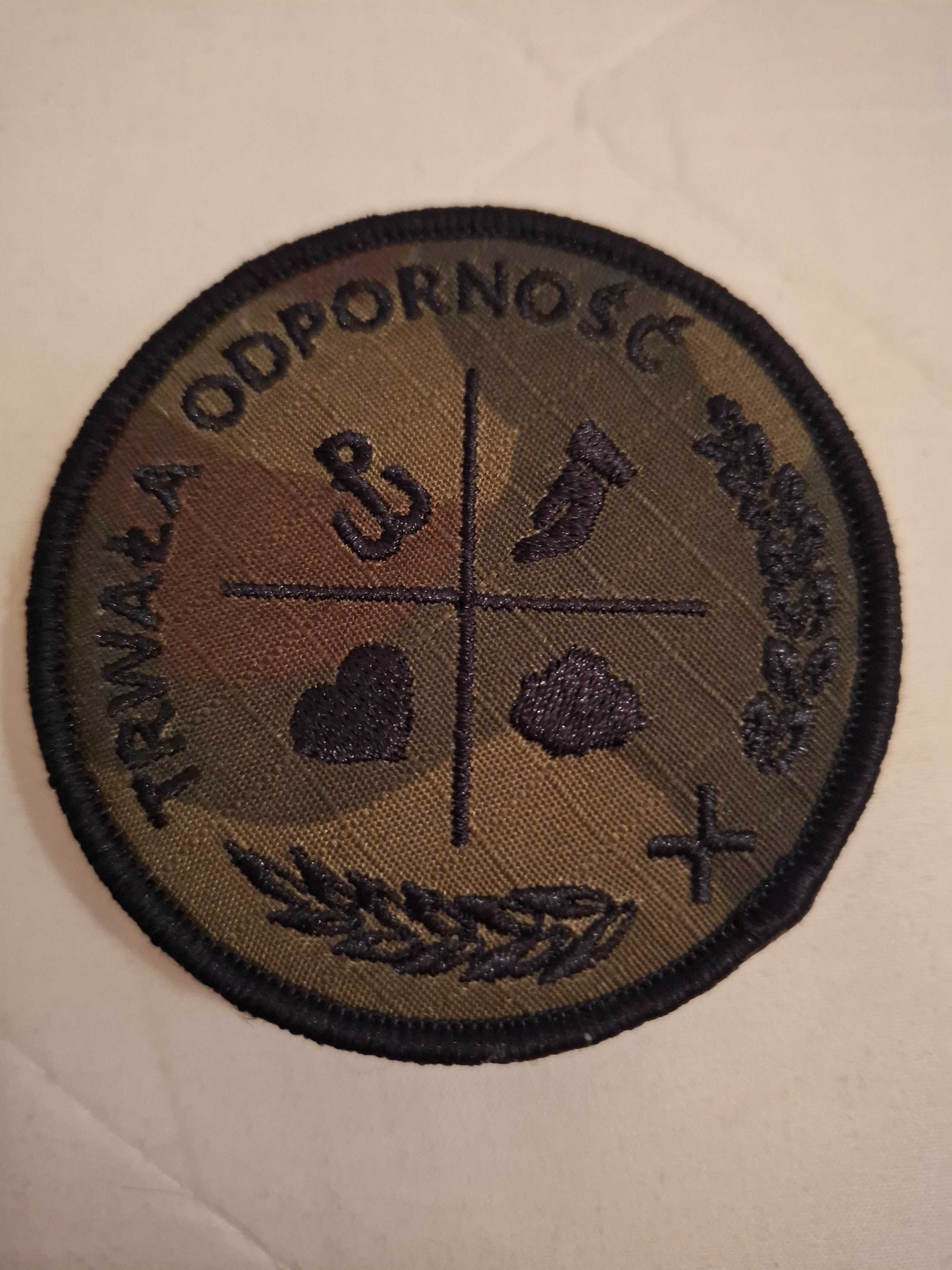 Trwała Odporność naszywka rzep WOT MON.