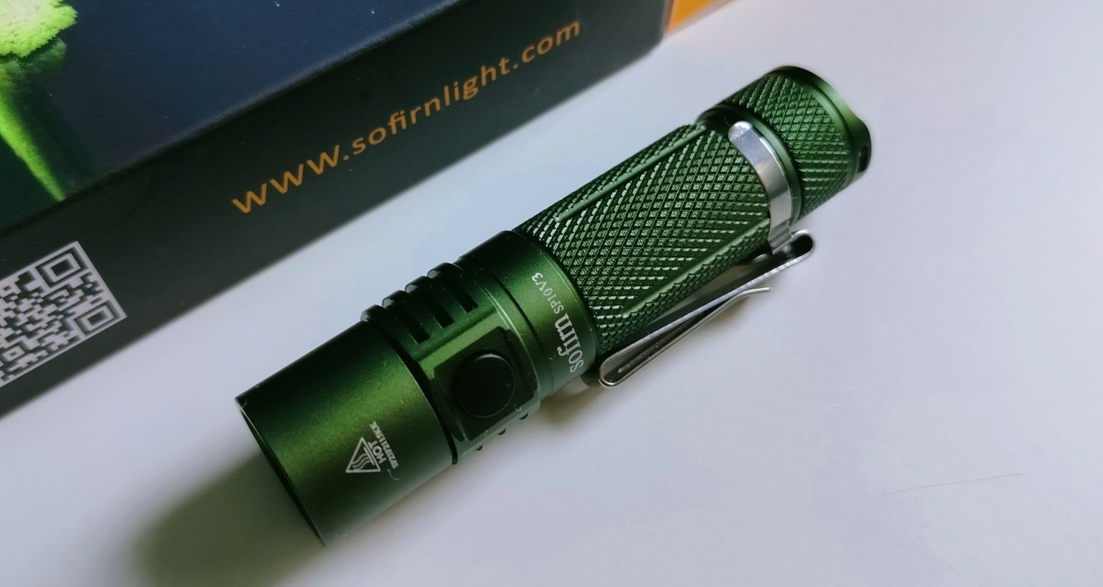 Latarka Sofirn SP10V3 + ogniwo