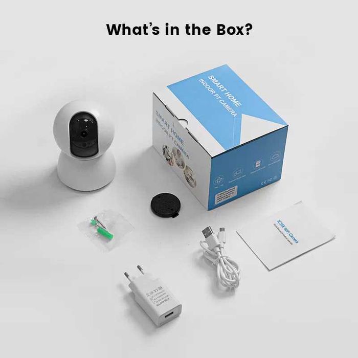 Câmara Vídeo Bebé Segurança HD Tuya IP WIFI Android/Iphone (NOVO)