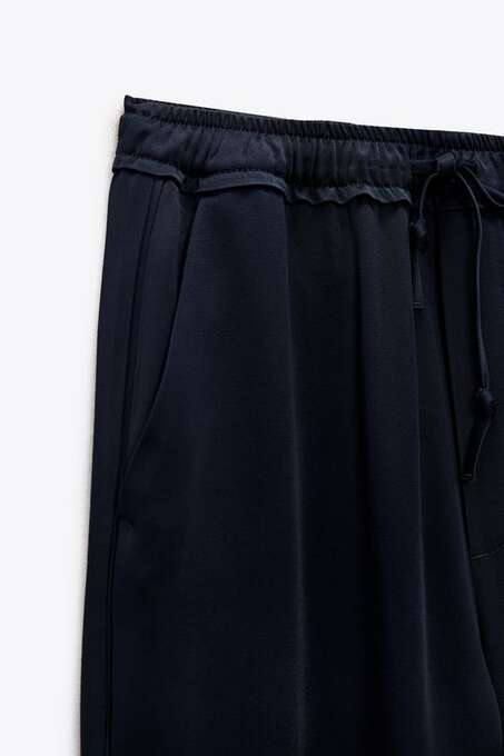 Сатинові брюки Zara