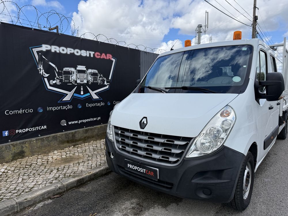 RENAULT MASTER 2.3 125cv 7LUG BASCULANTE ###OPORTUNIDADE###