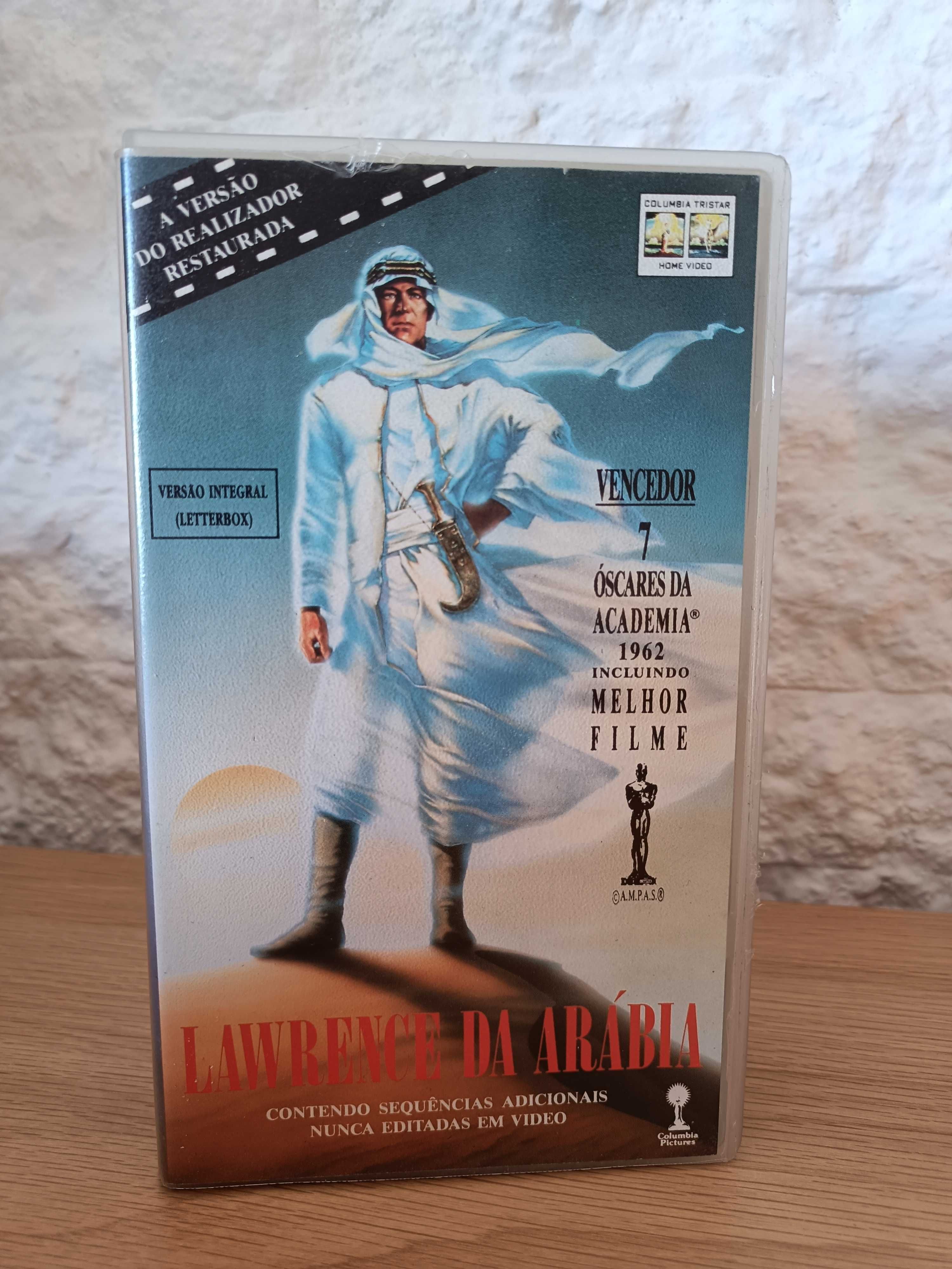 Filme VHS Lawrence da Arábia (edição dupla)