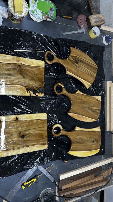 Продам кухонні обробні дошки з горіха