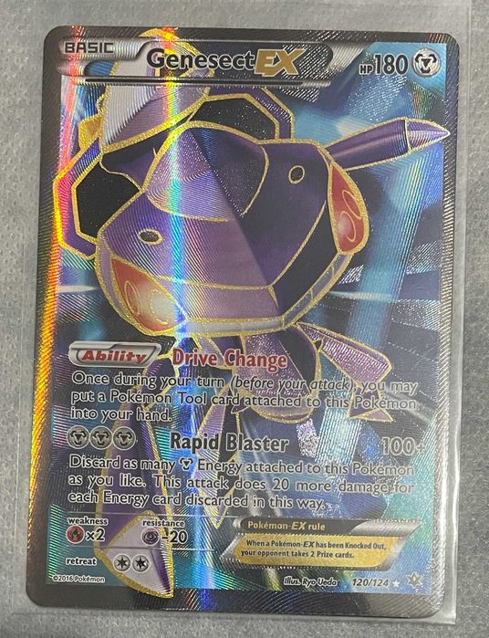 Karta Pokemon TCG: Fates Collide - Genesect EX Full Art - Near Mint!