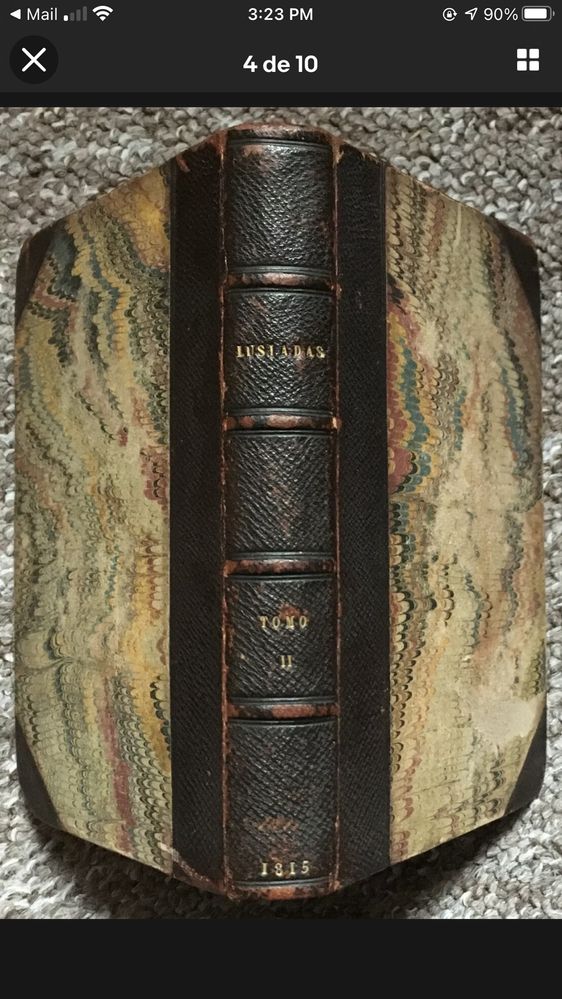 Os Lusiadas edicão de 1815 em 2 tomos - edicao de Pierre Didot