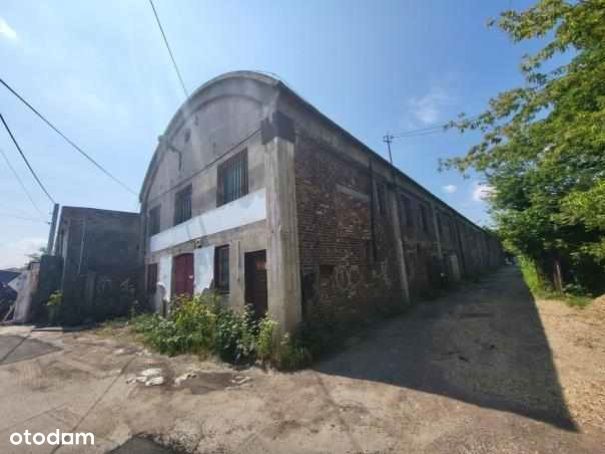 Dąbrowa Górnicza, działka 3.725 m2 z magazynem