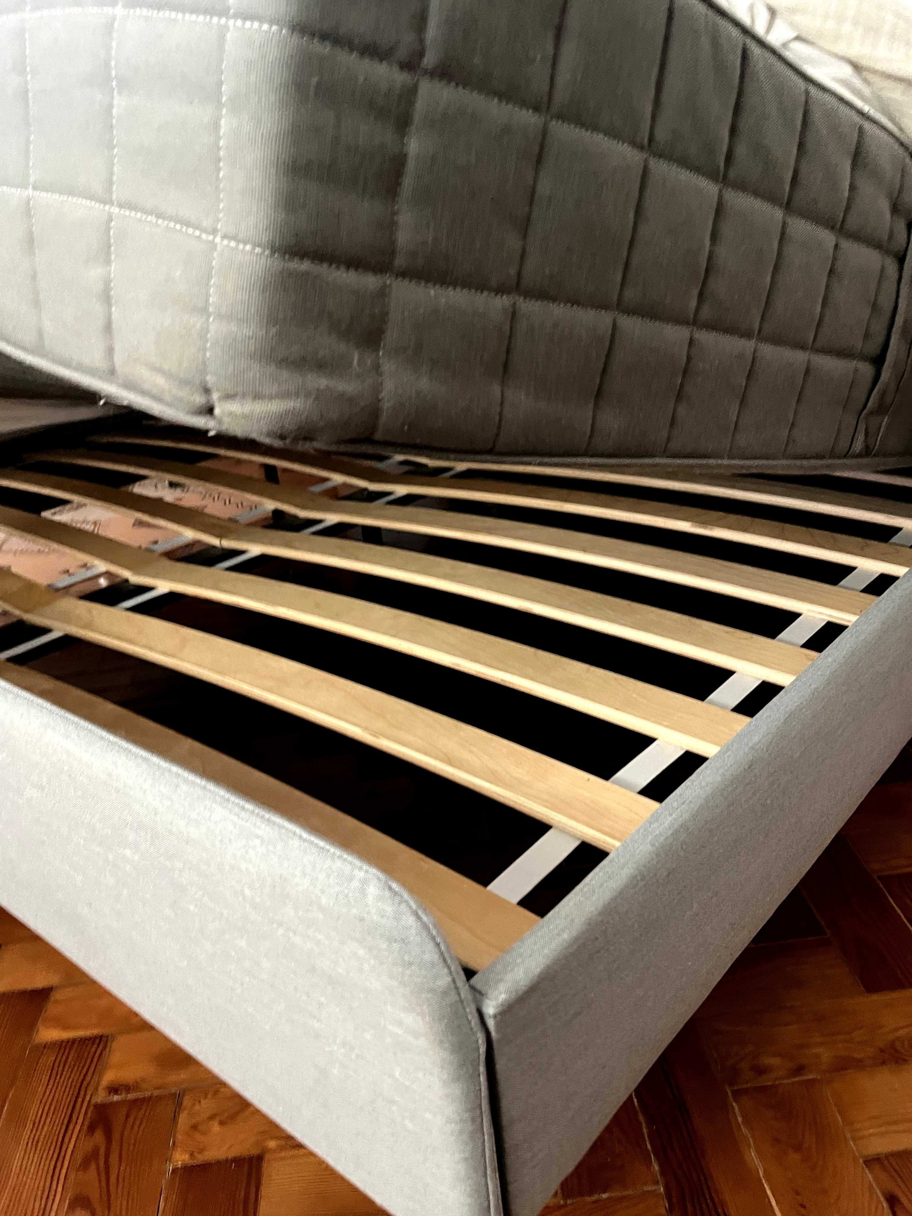 Colchão Høvåg + Cama SLATTUM