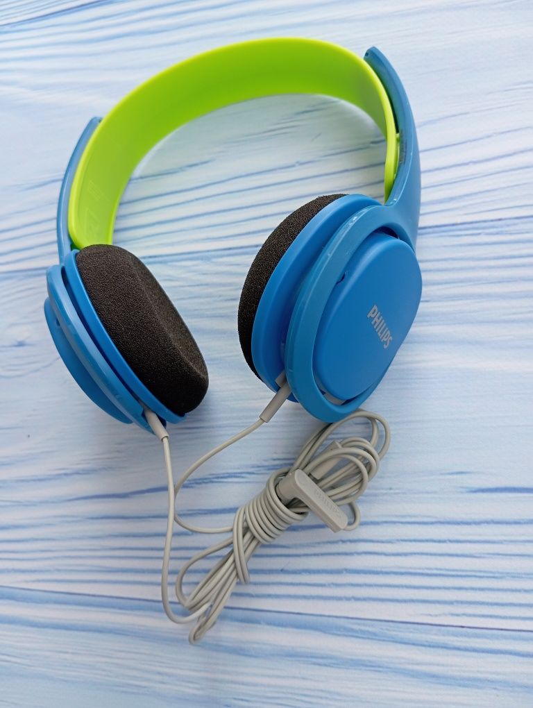 Наушники провідні,   дитячі Philips оригінал + Sound intone 165