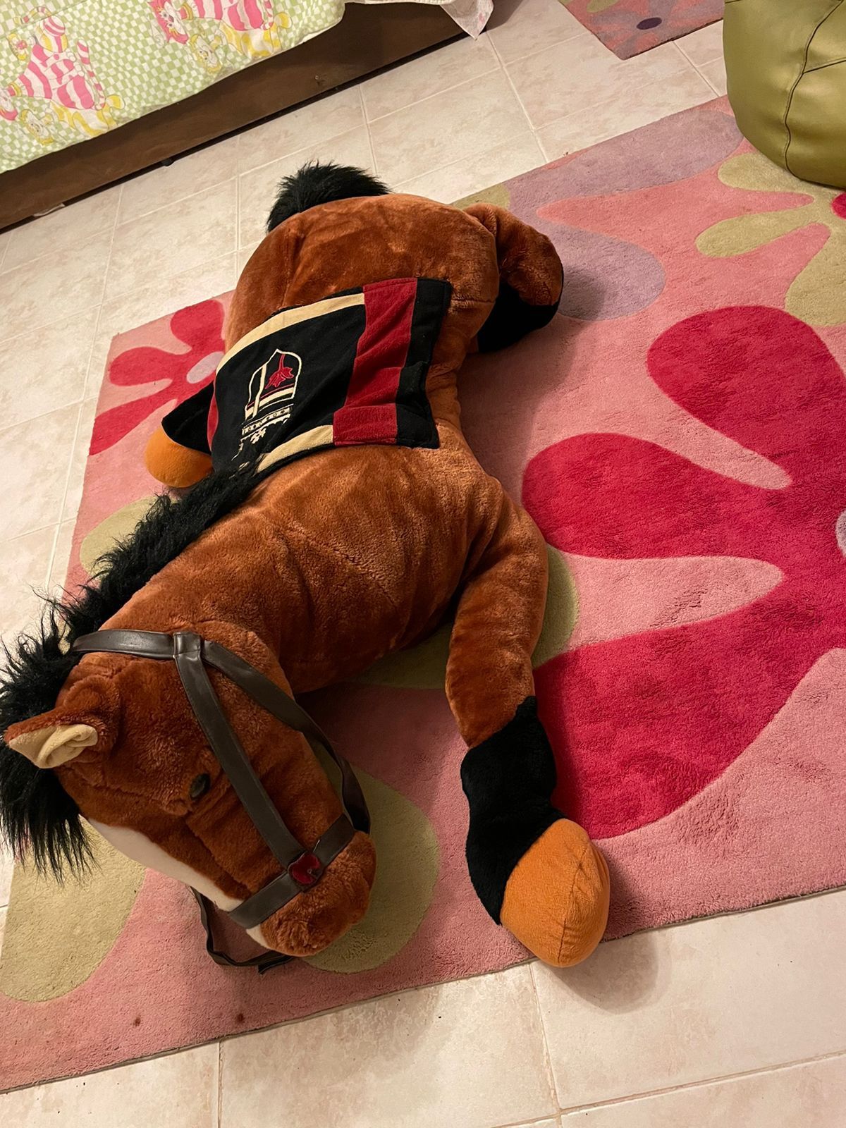 Cavalo de peluche