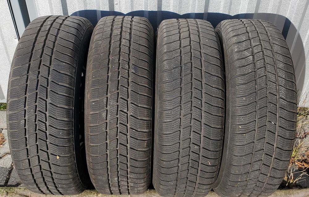 Komplet kół zimowych VW, SEAT, Skoda 195/65R15, 195/65/15 6-7 mm