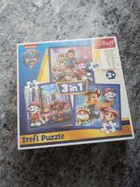 Psi Patrol puzzle 3w1 nowe