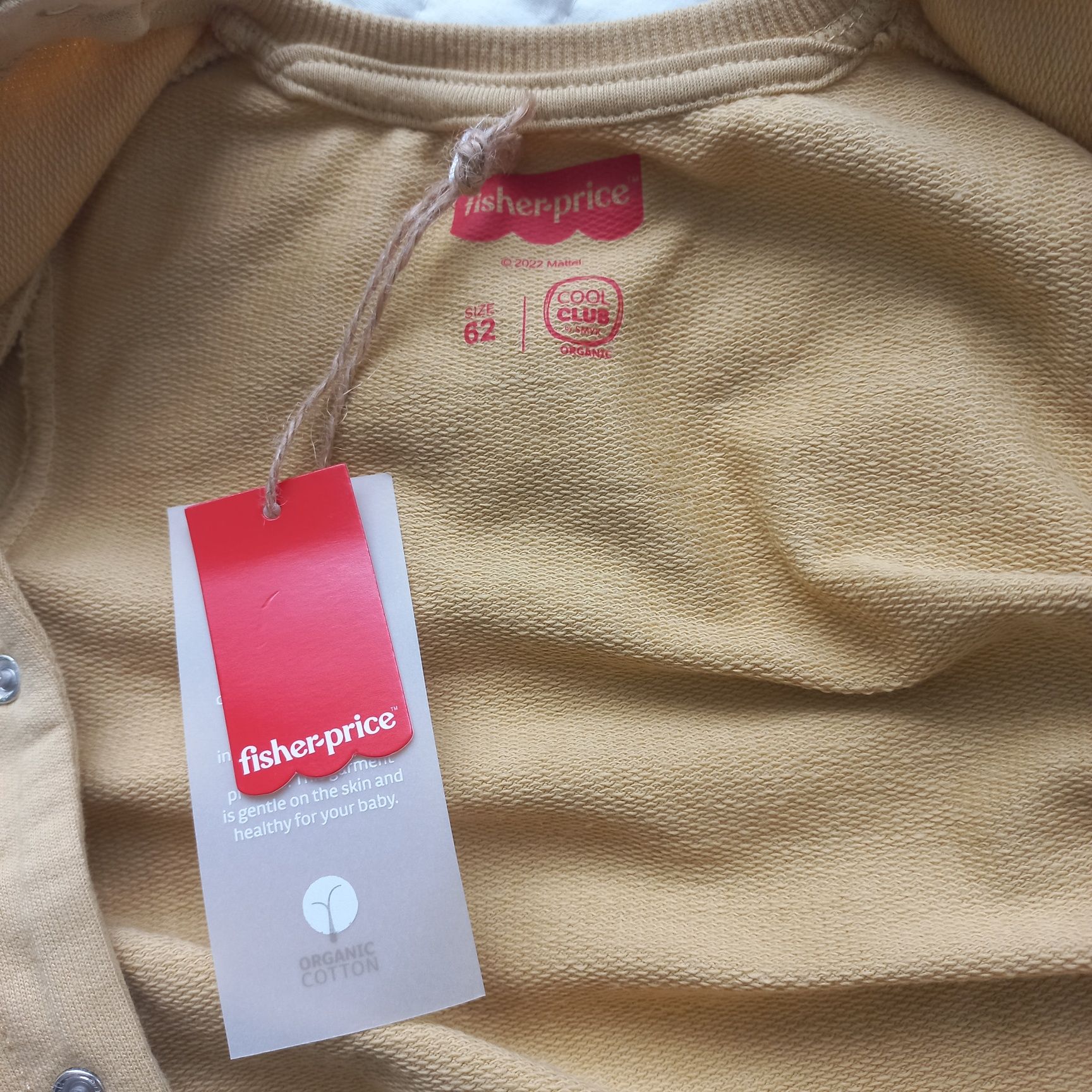 Nowy dres niemowlęcy Cool club rozm.62 Fisher price