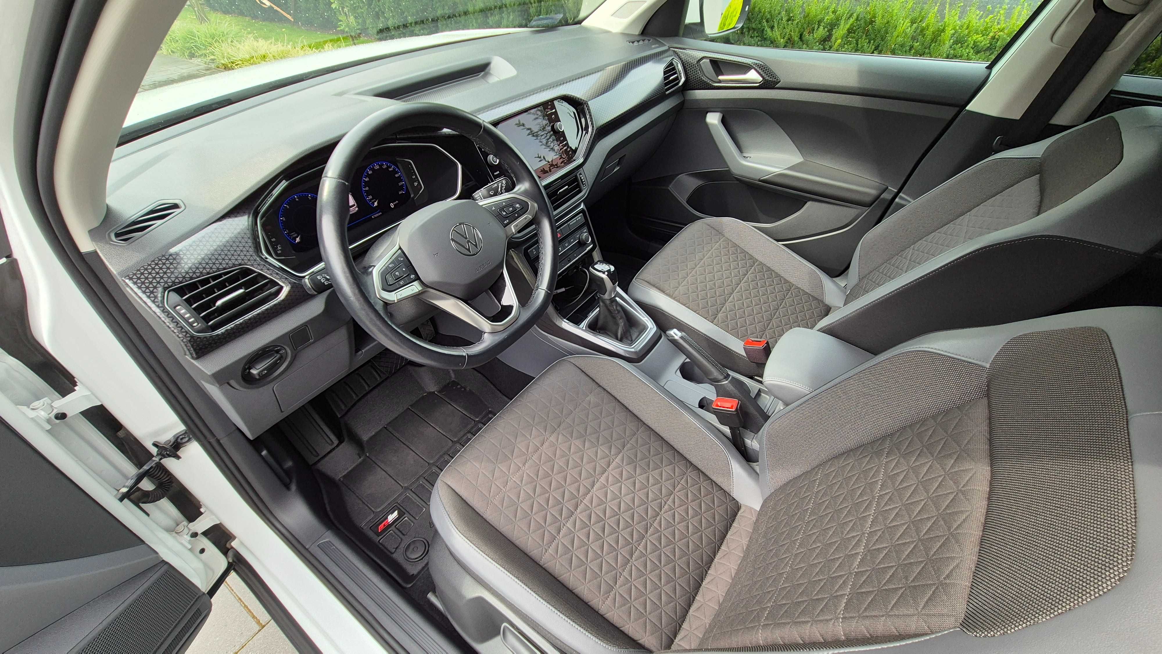 Volkswagen T-Cross 1.0 TSI DSG Automat, serwisowany, stan idealny, hak