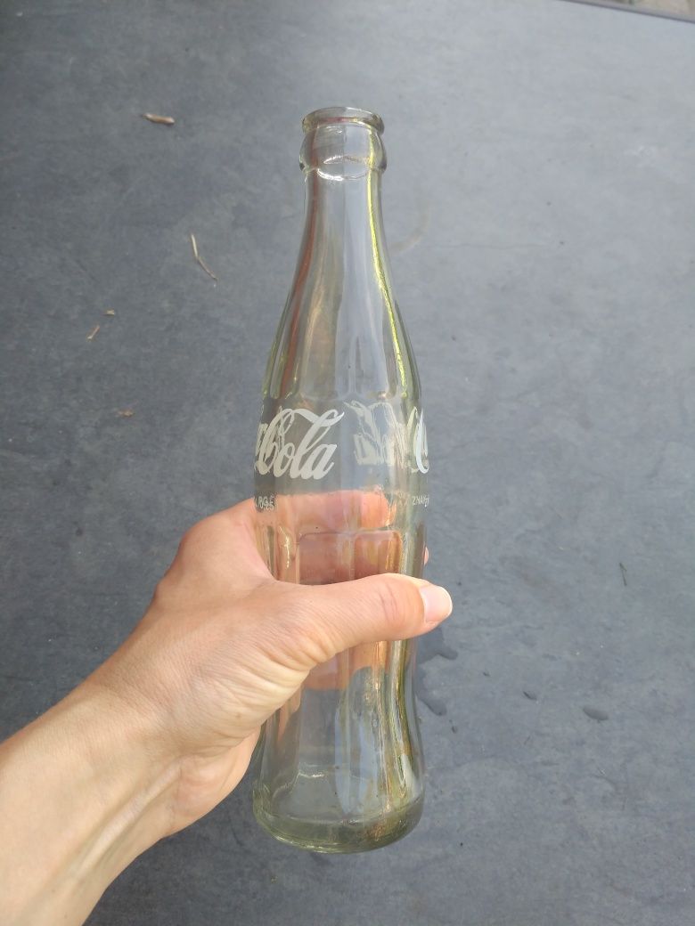 Butelka po Coca-Cola 0.25L prl